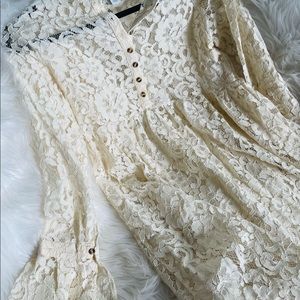 NWOT Sundance Long Sleeve Button-up Dress